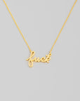 The Handwritten F*ck Necklace