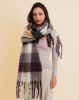 The Daria Oversized Fringe Scarf