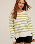 The Jaz Stripe Knit Sweater