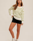 The Jaz Stripe Knit Sweater