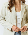 The Keke Corduroy Oversize Blazer