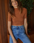 The Madeline Turtleneck Crop Top