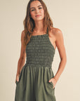 The Margie Smocked Jumpsuit