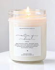 The Matron of Honor Candle by The Dancing Wick Candles