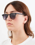 The Francis Matte Black + Tortoise Sunglasses by Komono