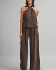 The Mikki Halter Tank + Pants Set - Sold Separately