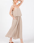 The Norah Wide Leg Jumpsuit