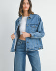 The Nyla Oversized Denim Jacket