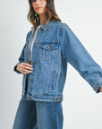 The Nyla Oversized Denim Jacket