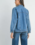 The Nyla Oversized Denim Jacket