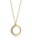 The Crescent Stone Necklace