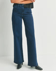 The Leana Denim Wide Leg Jeans