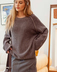 The Oria Oversized Boyfriend Sweater