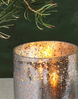 The Balsam + Cedar Small Radiant Glass Candle