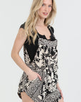 The Rema Printed Romper
