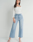 The Rae Denim Wide Leg Jeans