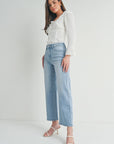 The Rae Denim Wide Leg Jeans