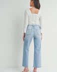 The Rae Denim Wide Leg Jeans