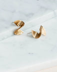 Ribbon Studs by Michelle Starbuck Designs