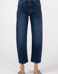 The Rue Dark Denim Tapered Jeans