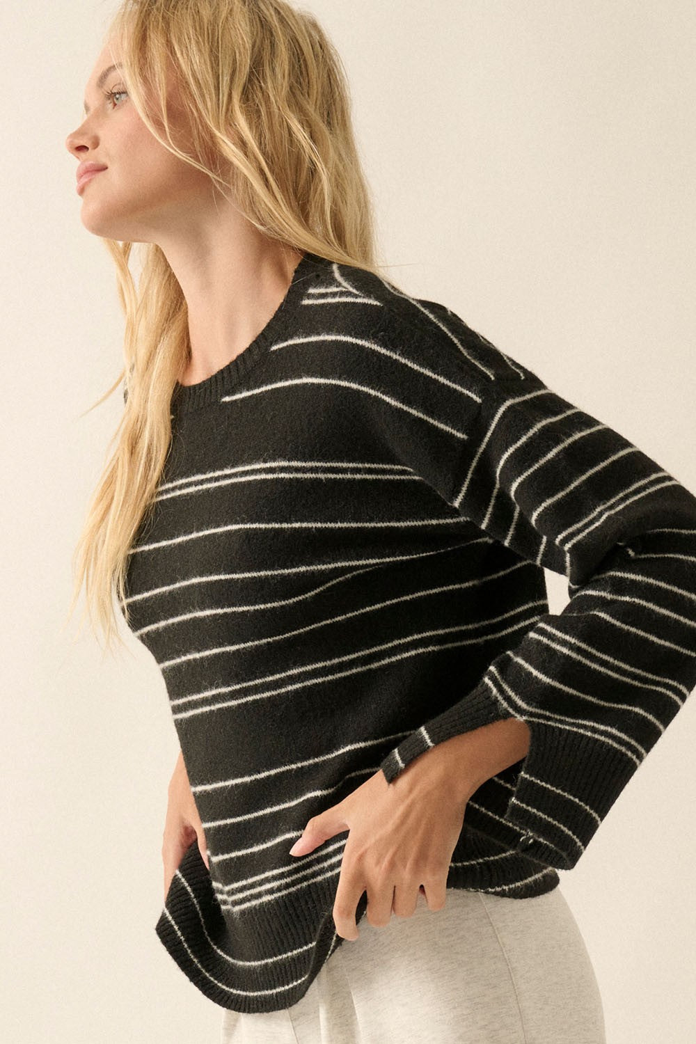 The Ryanne Striped Sweater