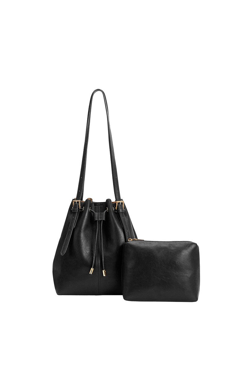 The Sally Vegan Leather Shoulder Bag