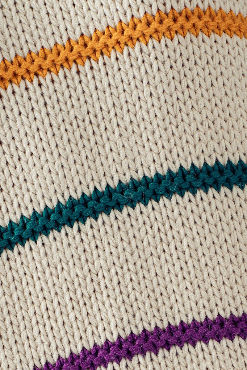 The Sammi Multicolor Stripe Knit Sweater