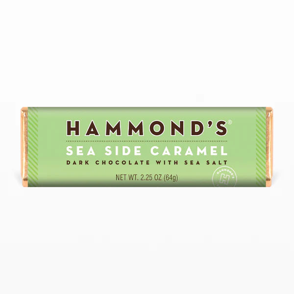 Natural Sea Side Caramel Dark Chocolate Bar by Hammond&#39;s