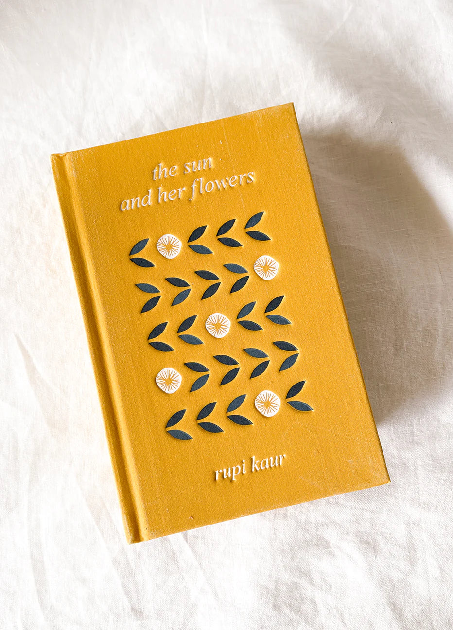 The Sun and Her Flowers Hardcover Book by Rupi Kaur