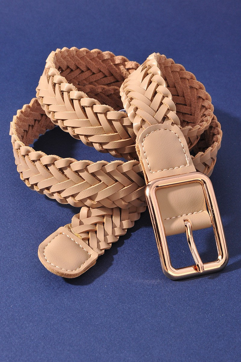 The Uma Braided Rectangle Belt – Thread + Seed