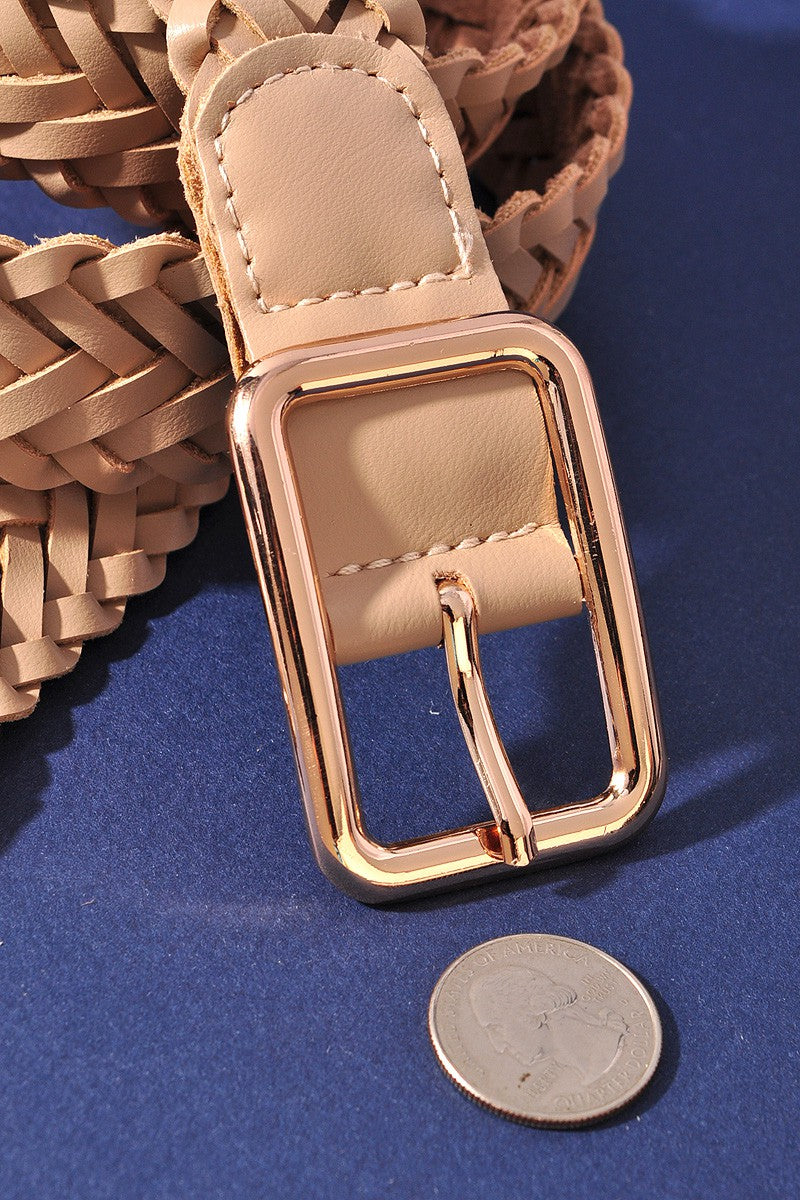 The Uma Braided Rectangle Belt – Thread + Seed