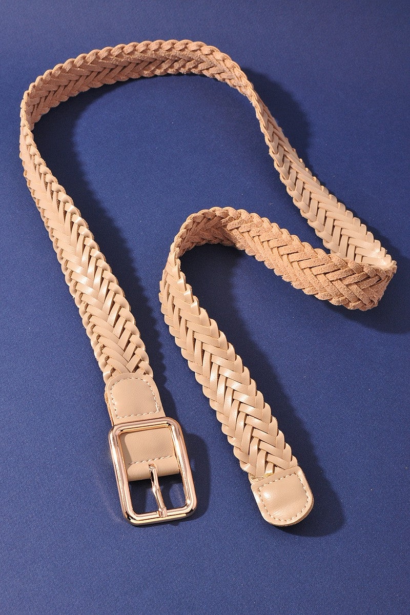 The Uma Braided Rectangle Belt