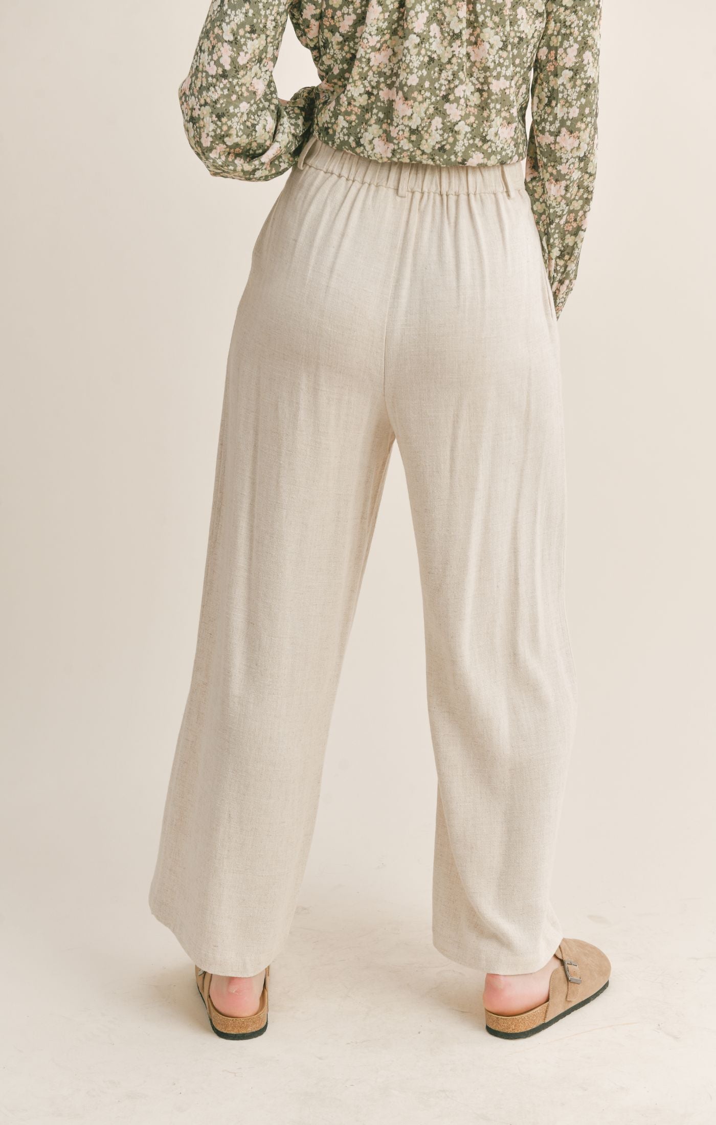 The Roadtrip Linen Tank + Pants Set - Sold Separately