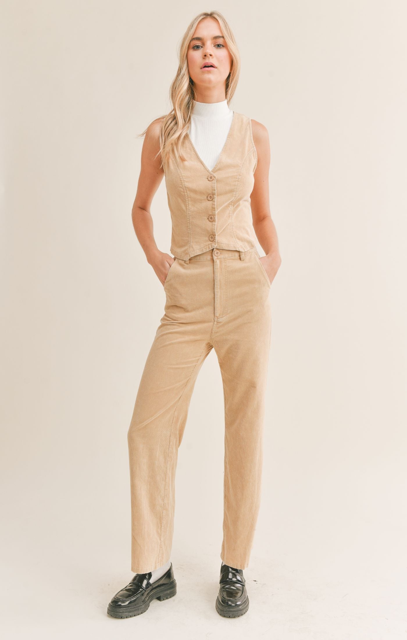 The Linisa Corduroy Vest + Pants Set - Sold Separately – Thread + Seed