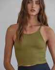 The Val Halter Seamless Top