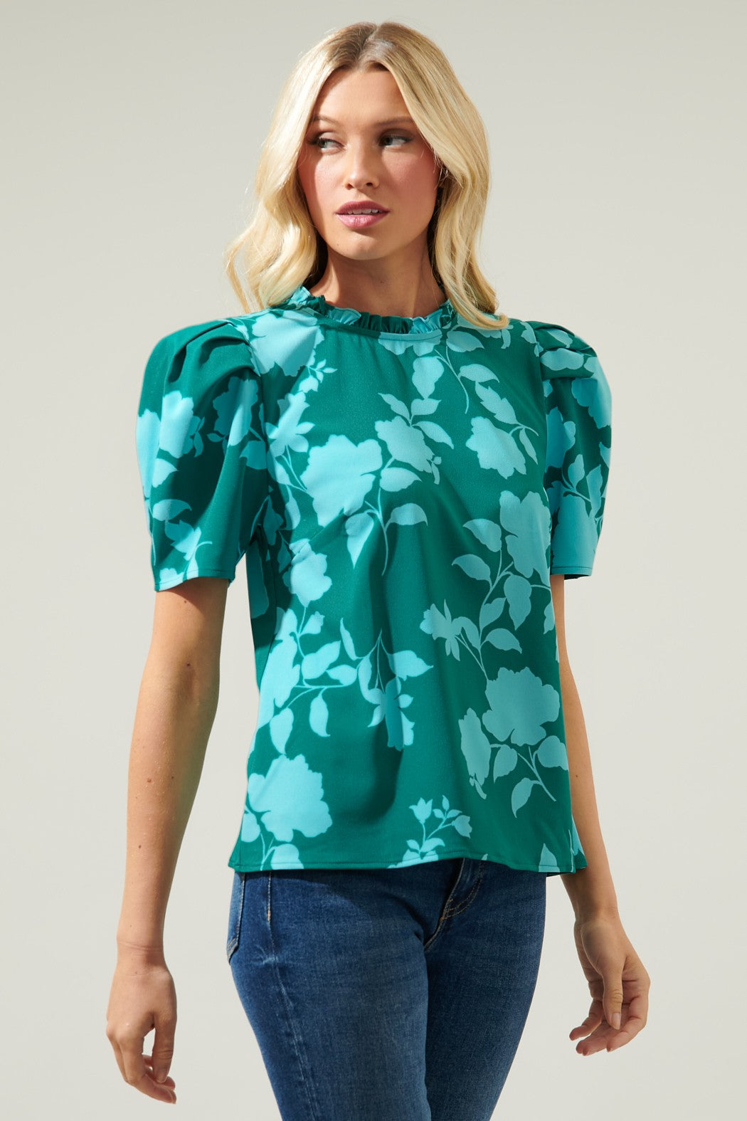 The Veronica Puff Sleeve Blouse