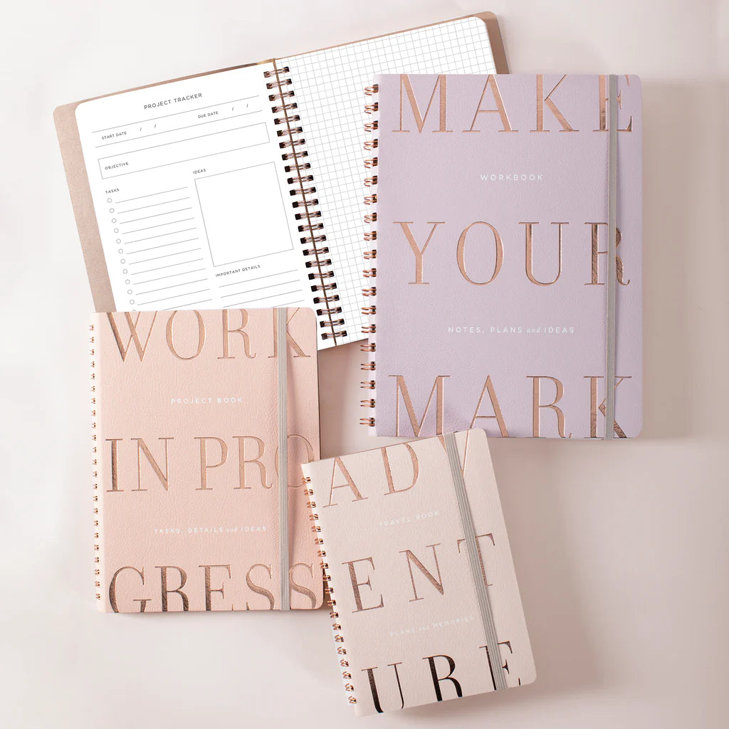 The Mauve Classic Type Workbook by Fringe Studio