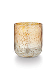 The Winter White Small Radiant Glass Candle