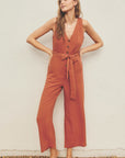 The Amara Belted Jumpsuit