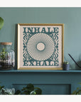 Inhale Exhale Print by Cai & Jo