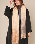 The Ellie Striped Oblong Scarf