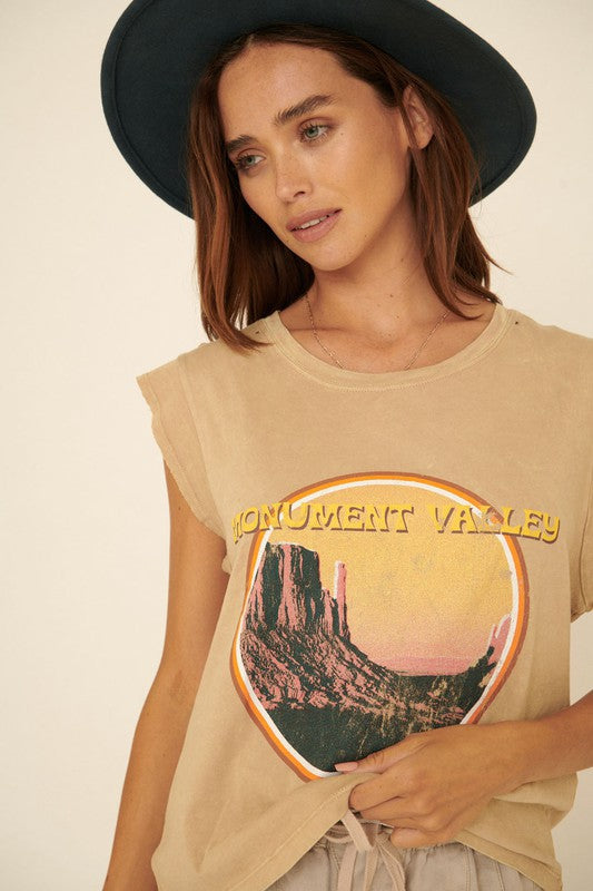 The Monument Valley Graphic Tee