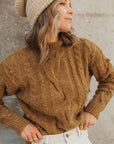 The Snowbunny Cable Knit Sweater