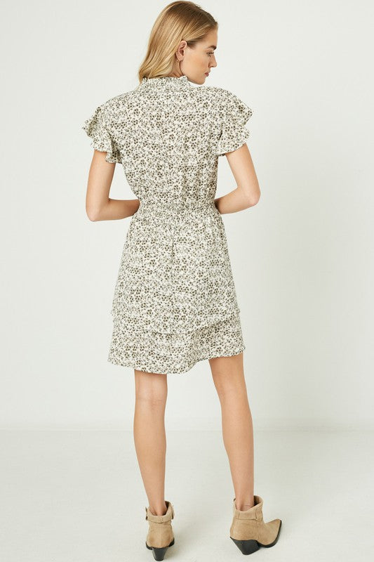 The Alma Floral Tiered Dress