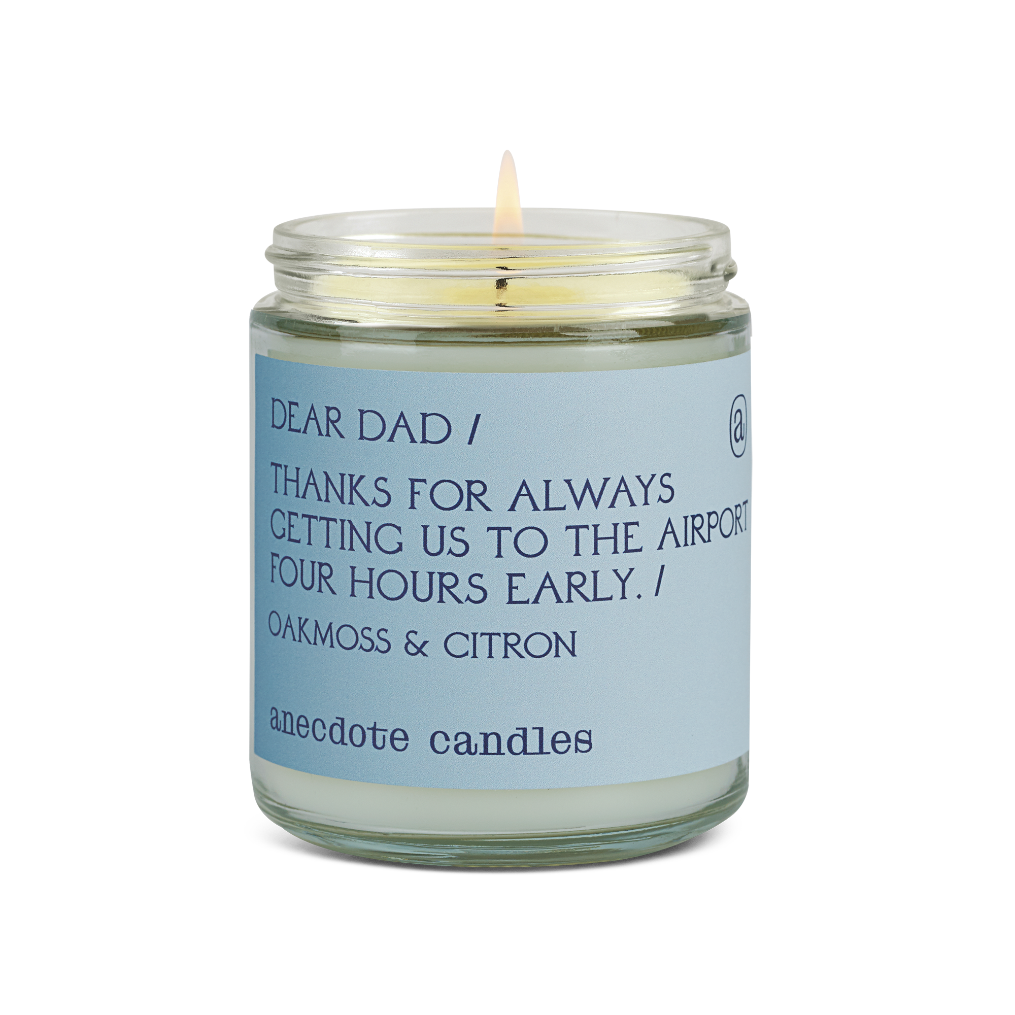 The Dear Dad Candle by Anecdote Candles