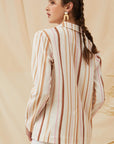 The Carmella Striped Blazer / Short Set - Pieces Sold Separately