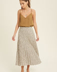 The Evyn Pleated Maxi Skirt