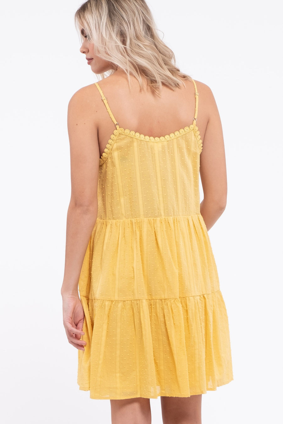 The Lia Dotted Lace Sun Dress