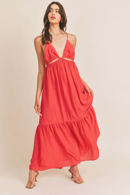 The Love Potion Maxi Cut Out Dress