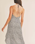The Jaclyn Into the Wild Halter Dress